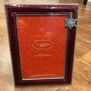 5x7 winter picture frame
